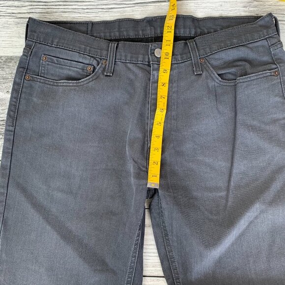 Levi's 541 Black Denim Athletic Taper Stretch Jeans - Picture 12 of 15